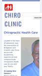 Mobile Screenshot of chirocliniclakewood.com
